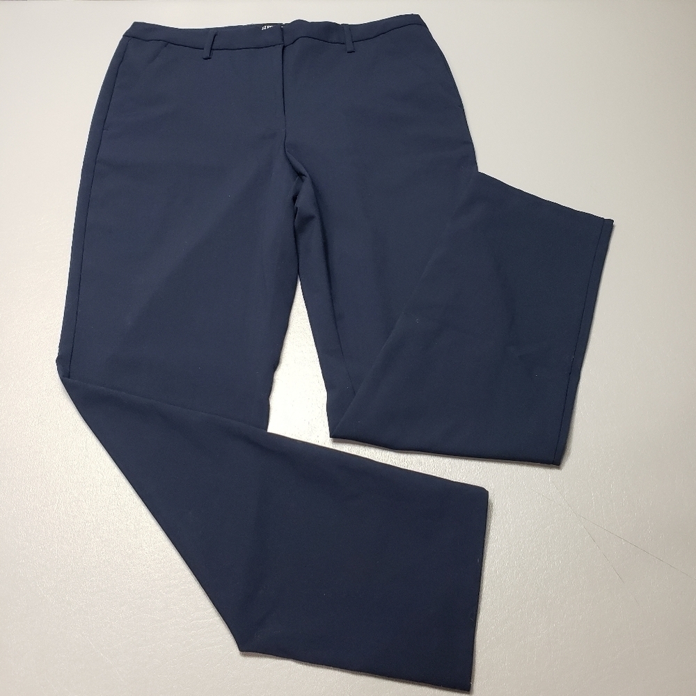 Ellen Tracy navy blue dress pants women's size 6